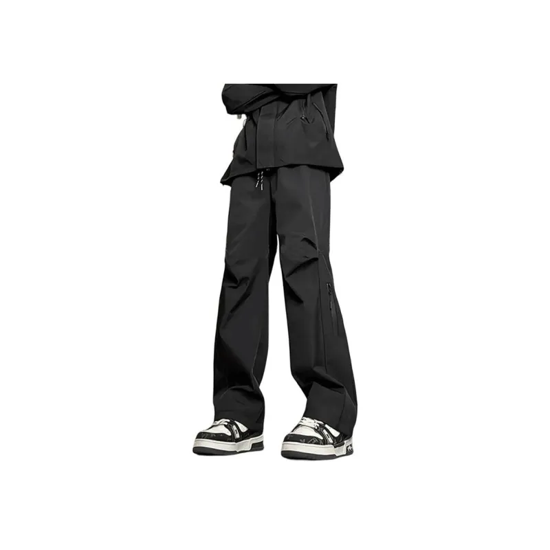 Warrior Feather Collection Riding The Wind Collection Cargo Pants Unisex Black-0