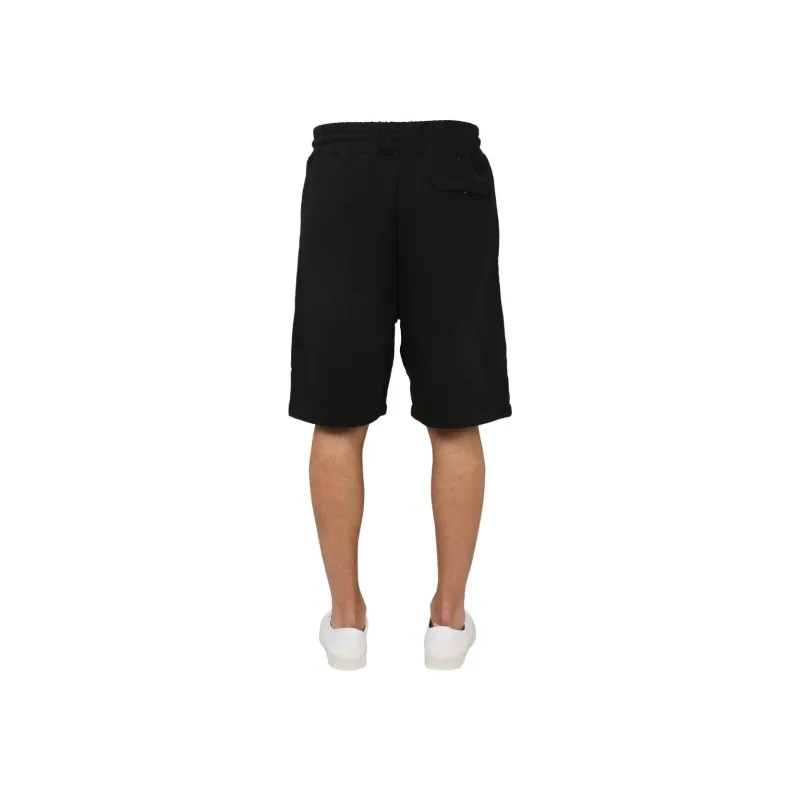 Marcelo Burlon Elasticated Waistband Shorts-1