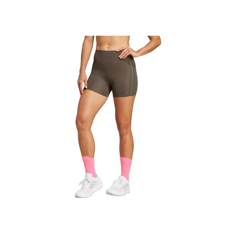 Adidas Free Shipping With AdiClub Optime 4 Inch Raw Cut Hem Leggings-1