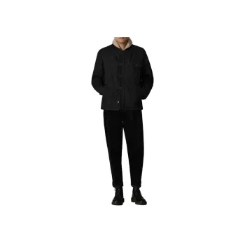 Hacikis Denim Jacket Men's Deep Navy Blue