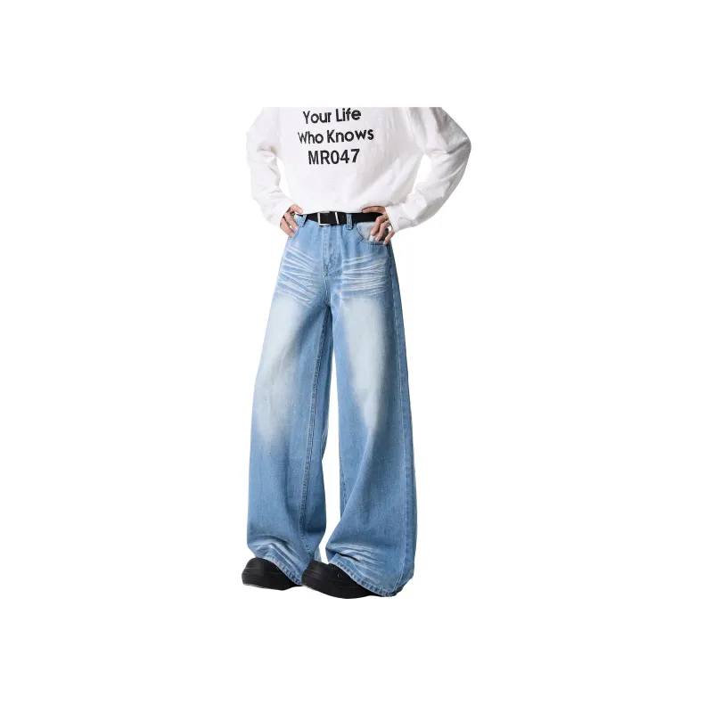 H.V.G.A Jeans Unisex Light Blue-0