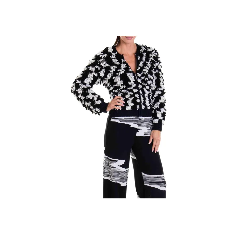 MISSONI Zip-fastening Knitted Cardigan-1