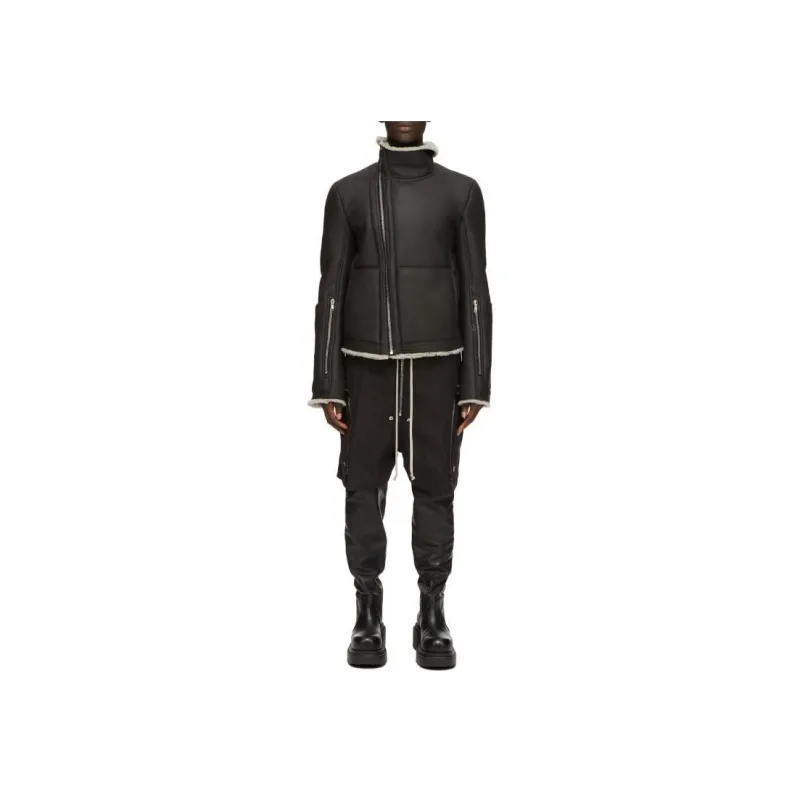 RICK OWENS Bauhaus Jkt Leather Jacket-0
