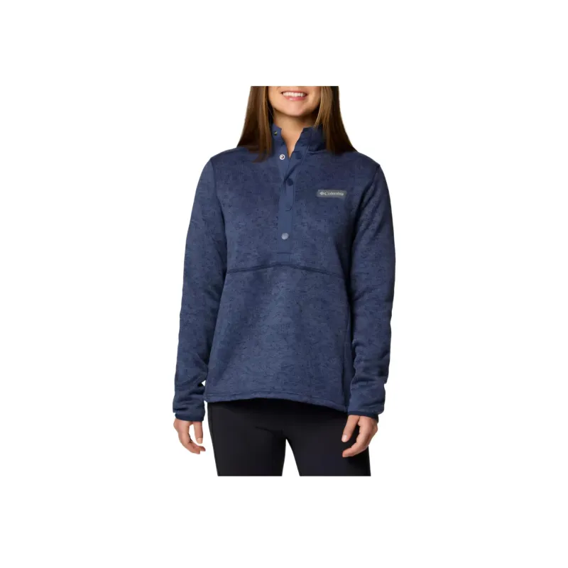 Columbia Sweater Weather Jacket Women's Preppy Marine Blue/Night Gray-0