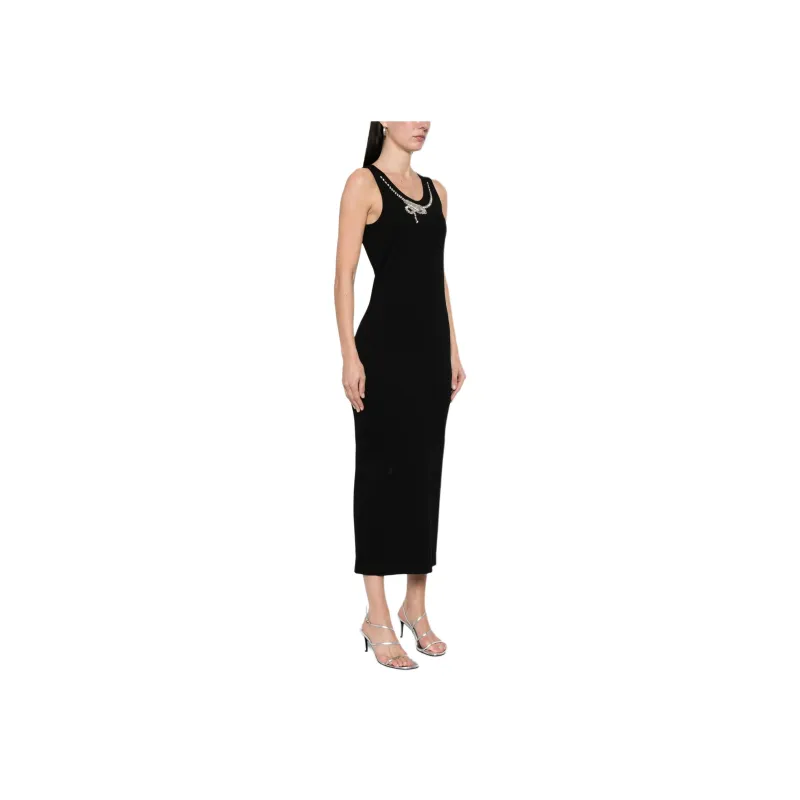 Givenchy Snake crystal Midi Dress-1