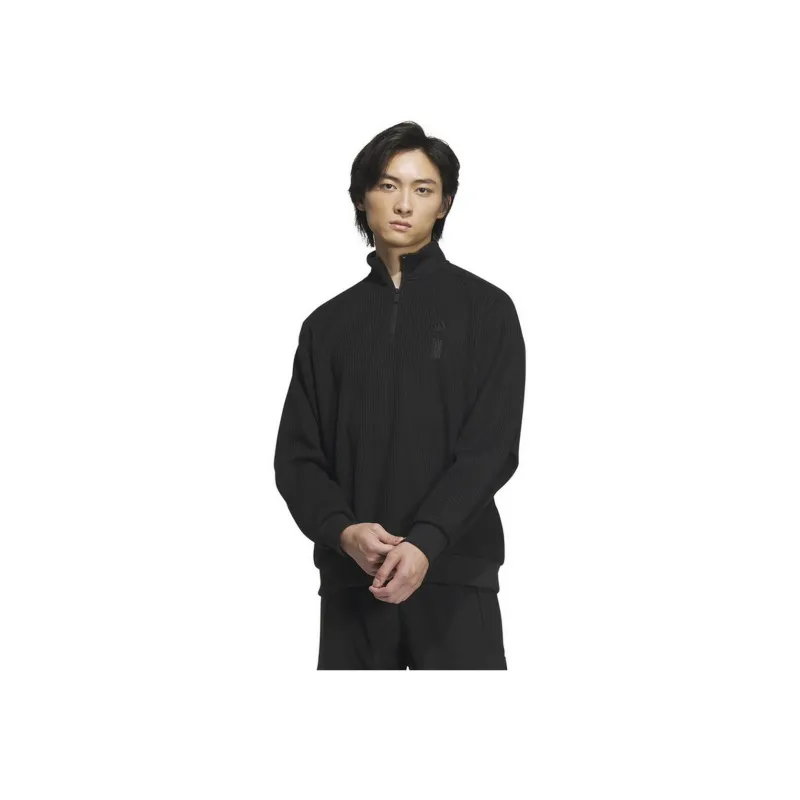Adidas Jackets Coats Men's Black+Shopping Bag-2