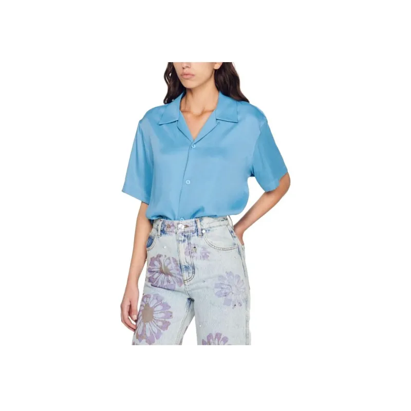 Sandro Chambray Shirt-1