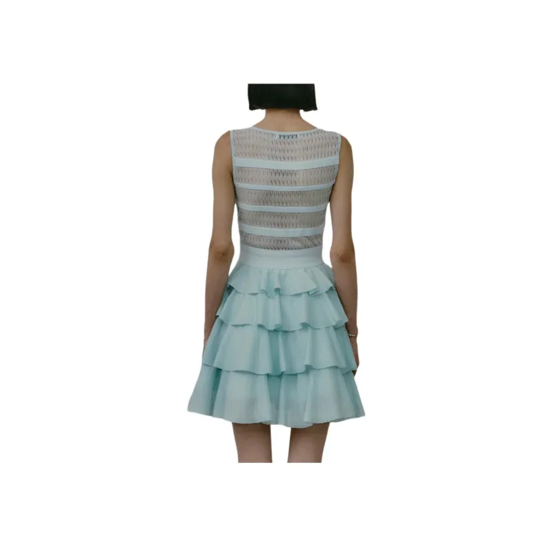 Antonino Valenti Sleeveless Dress Women's Mint Green-3
