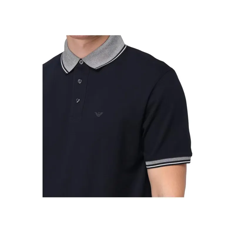 EMPORIO ARMANI Polo Shirt Men's Marine Blue-2