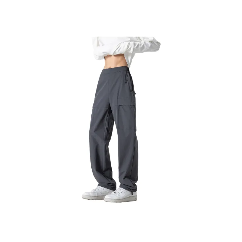 Mulinsen Casual Pants Unisex Stone Gray-2