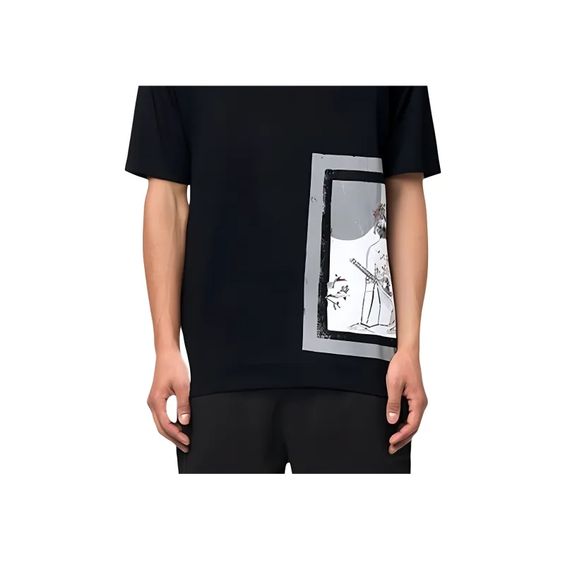 EMPORIO ARMANI T Shirt Men's Black-5