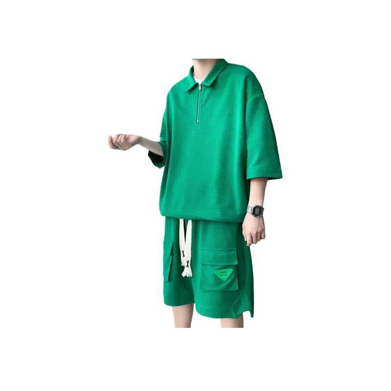 ZWWWZ Shirt Matching Set Unisex-0