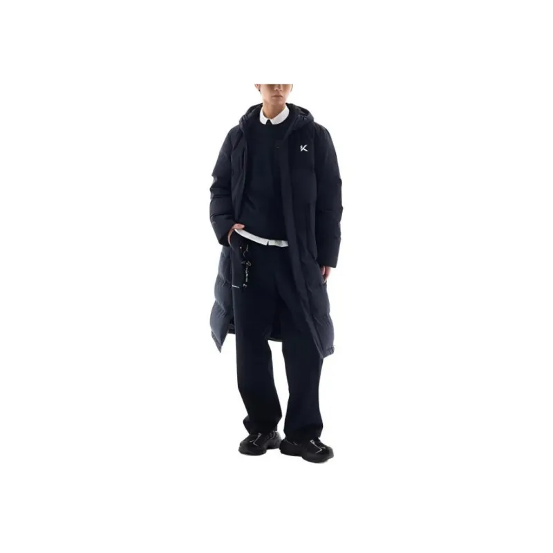 Anta Basketball Collection Down Jacket Men's Basic Black-0