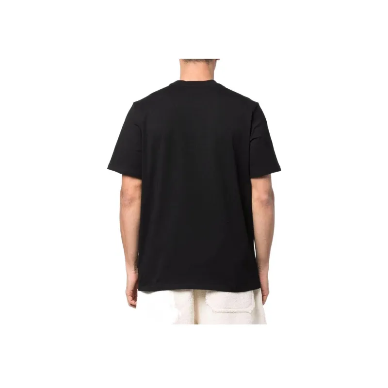 MSGM T-Shirts Men Black-3