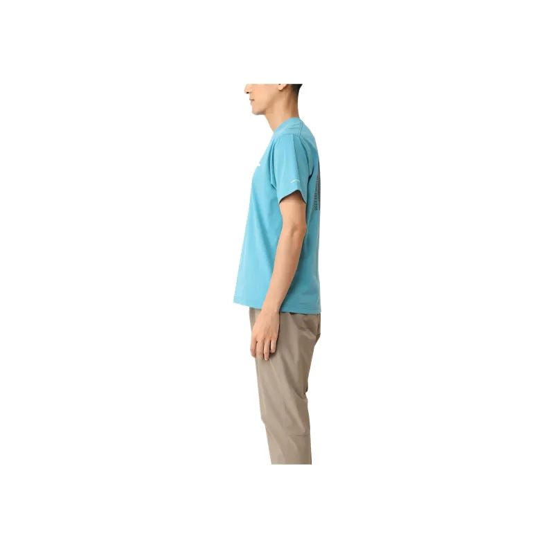 Columbia T Shirt Men's Blue Green-4