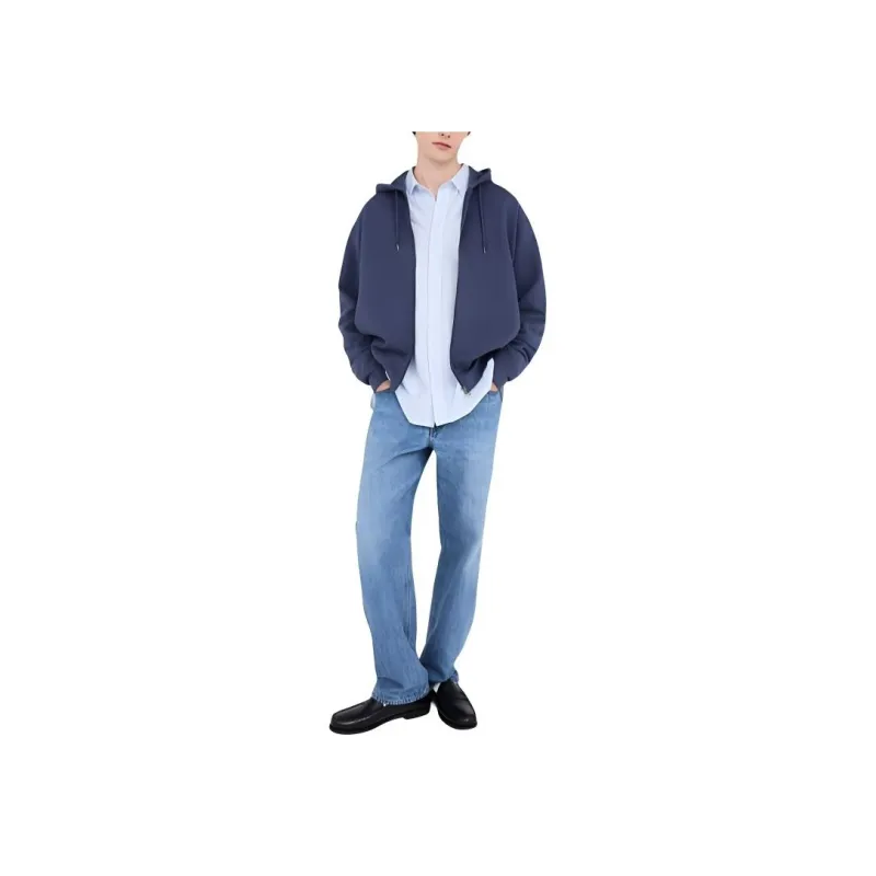 Jw Anderson X UNIQLO Sweatshirts Unisex Blue-0
