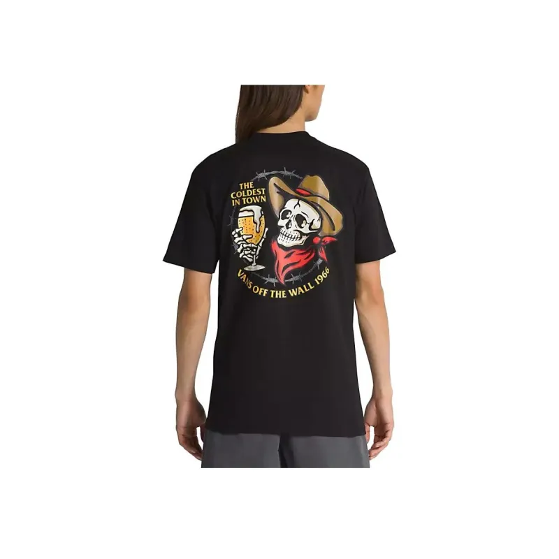 Vans Coldest In Town T-Shirts Unisex Black-4
