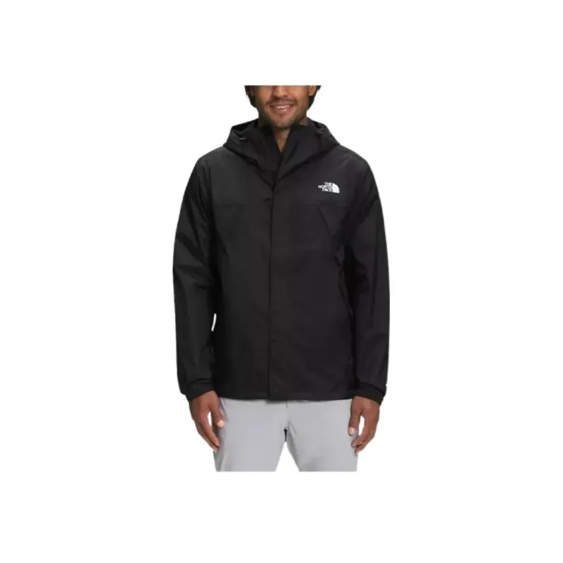 THE NORTH FACE Waterproof, Windproof, Breathable, And Abrasion Resistant Windbreaker Jacket Men's Black-2