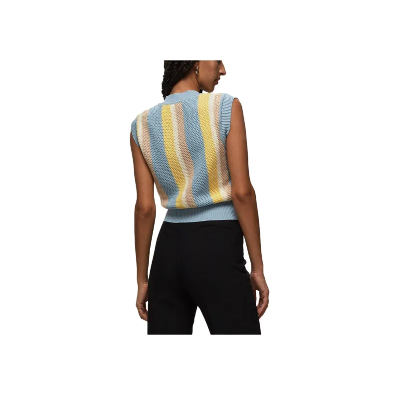 AUTRY Intarsia Knitted V Neck Vest-1