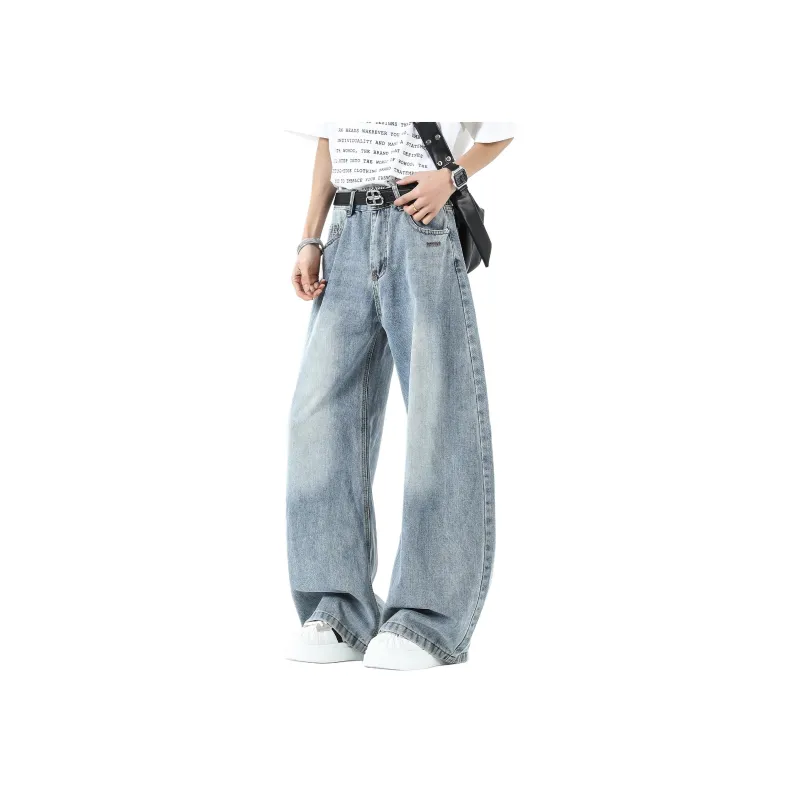 Double Dealer Jeans Unisex Blue-2