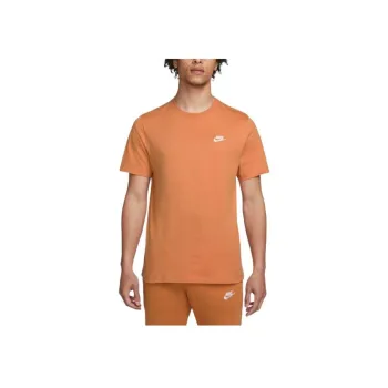 Nike Clothing T Shirts Men Orange