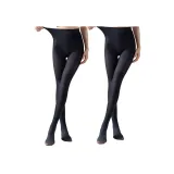 2 Black Durable Steel Wire Socks (Rubberized for Anti-Slip)