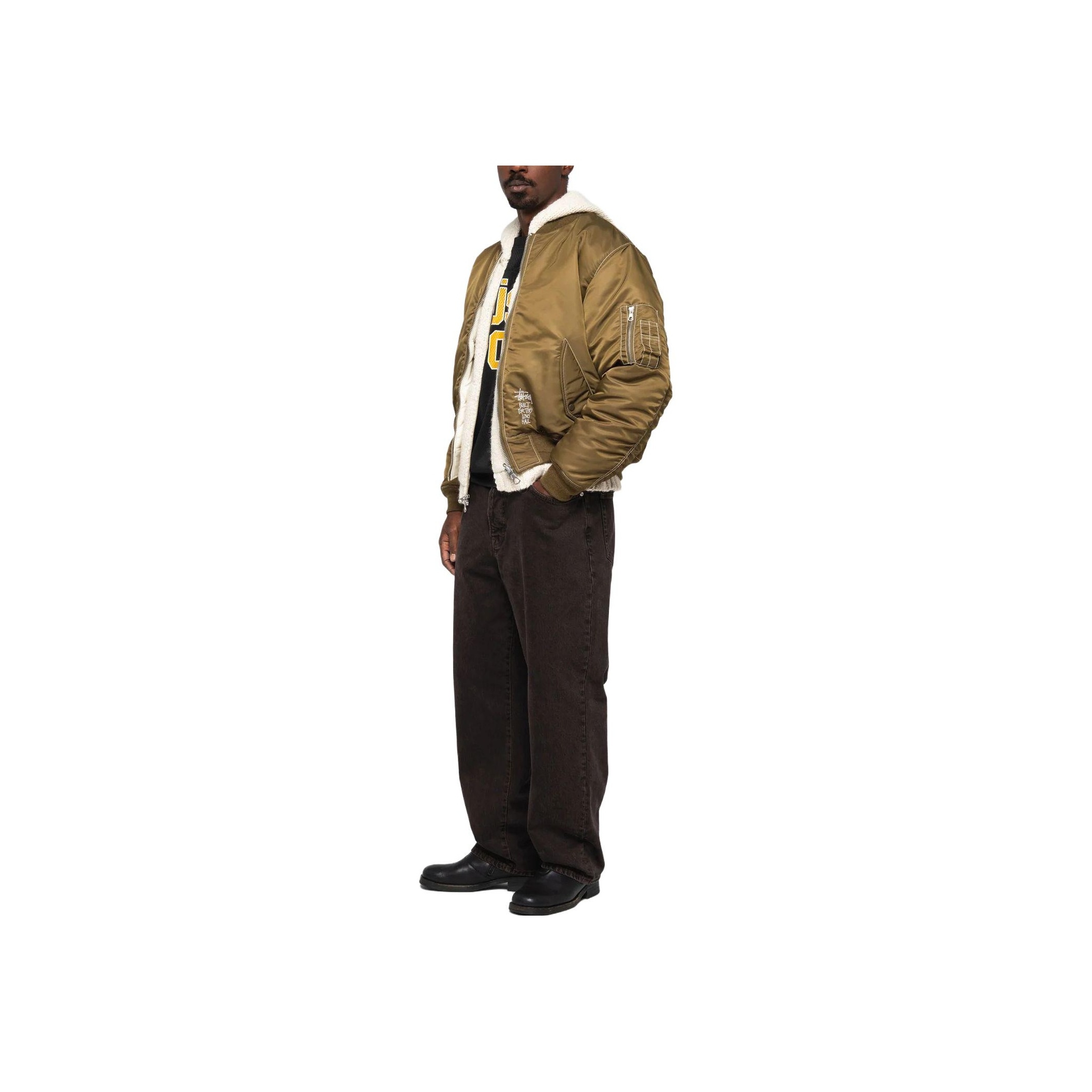 ジャケット・アウター STUSSY BUILT REVERSIBLE BOMBER JACKET Built Reversible Bomber Jacket – Black | Outerwear | Stüssy