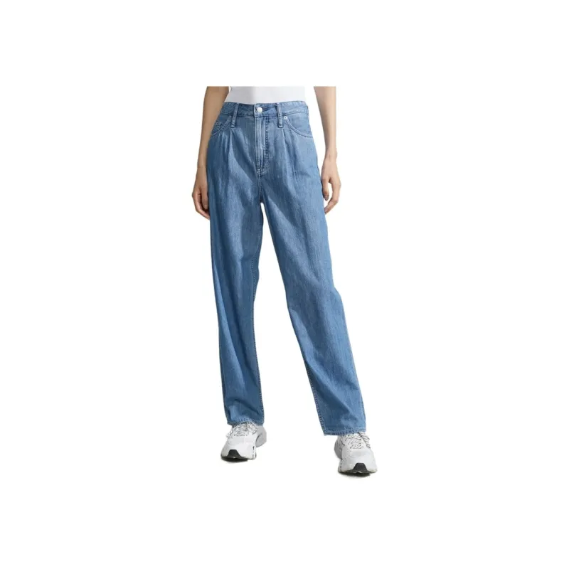 CALVIN KLEIN SS23 Fork 90 Series Jeans Women's Denim Blue-1