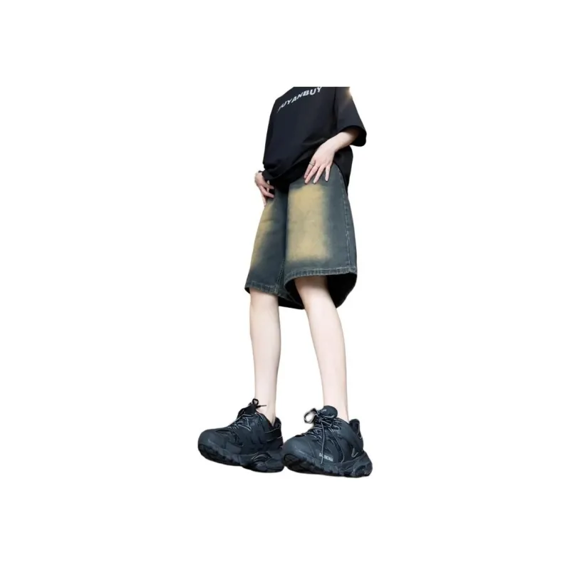 UNthemed Denim Shorts Unisex Nostalgic Blue-1