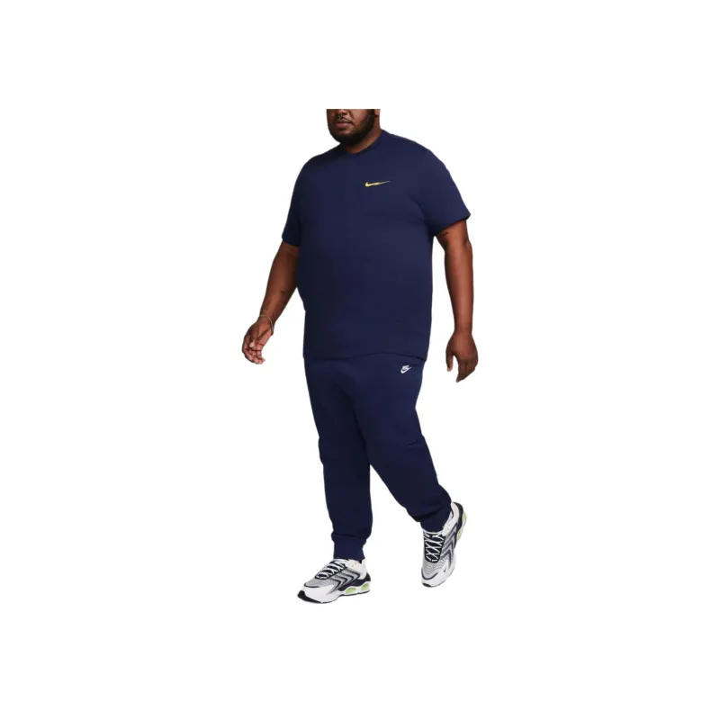 Nike T Shirts Men Marine Blue-0