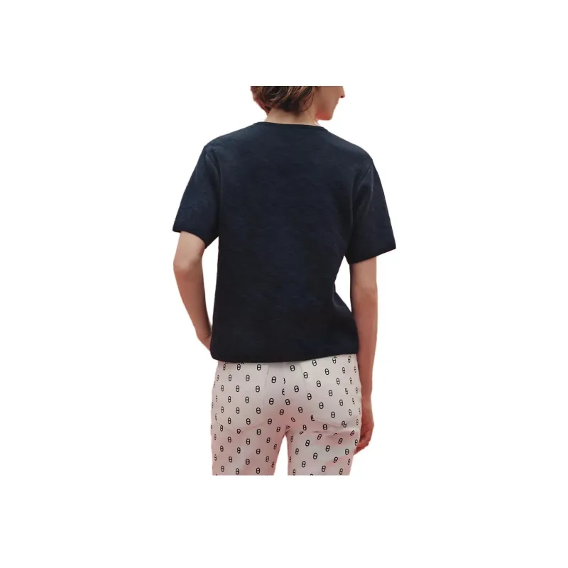 HERMES Crop Tops Women's Marine Blue-1