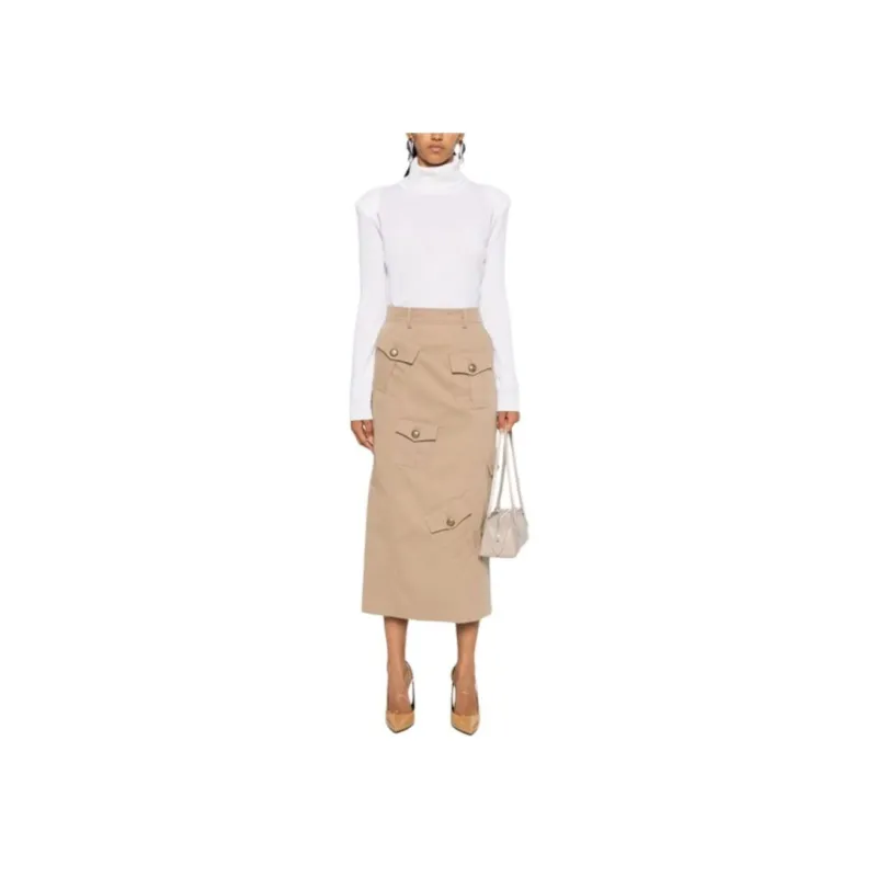 MOSCHINO Pocket Detailed Pencil Skirt-1