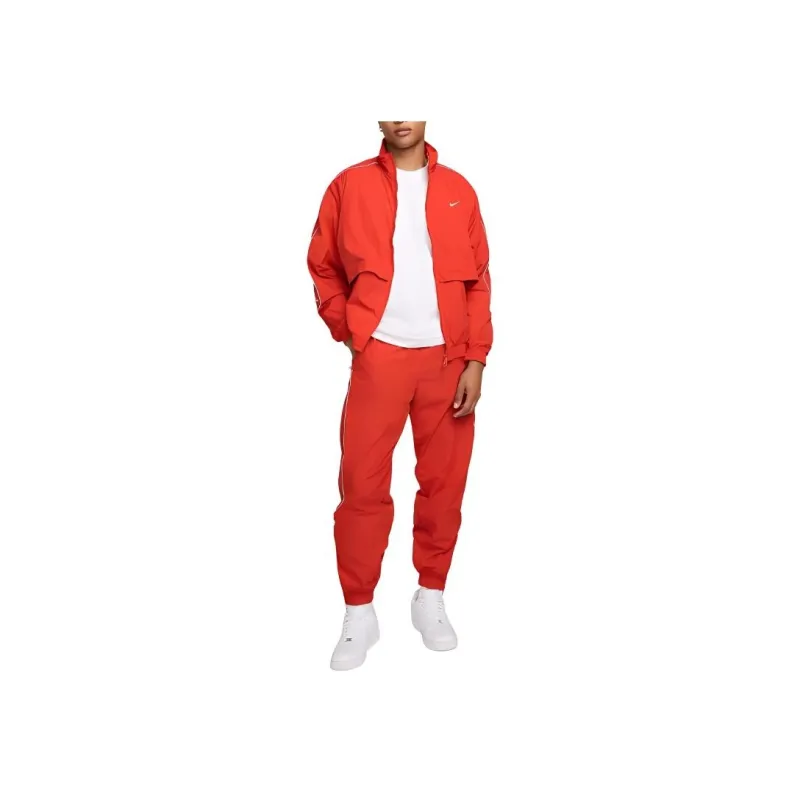 Nike x SOLO Swoosh Jackets Coats Men's Orange-3
