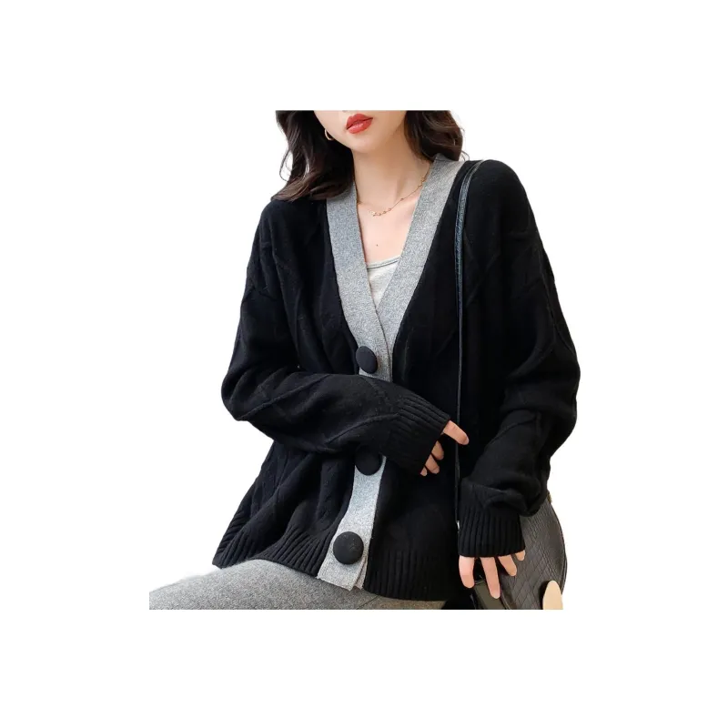 Mokana Cashmere Sweaters Women's Black-0