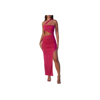 OH POLLY SUVI Sleeveless Dress Women's Fuchsia/Fuchsia