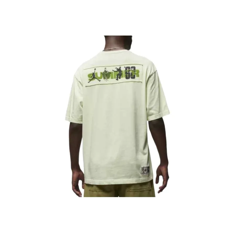 Jordan T Shirt Asia Version Men's Green-2