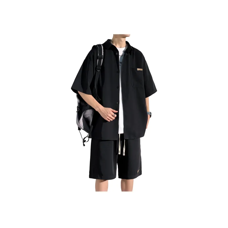 ZWWWZ Shirt Matching Set Unisex-0