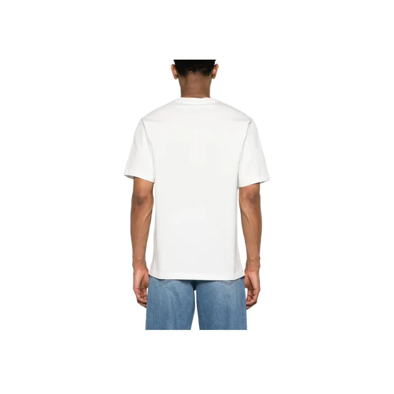KENZO Orange Printed Crewneck T-Shirt-2