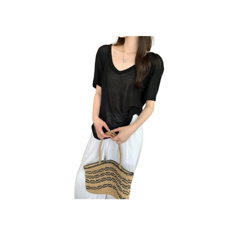 Oudifu T Shirts Women's-2
