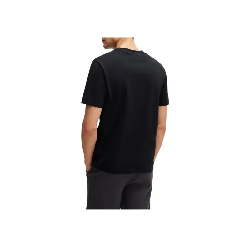 Boss Graphic print Stretch cotton T shirt-3