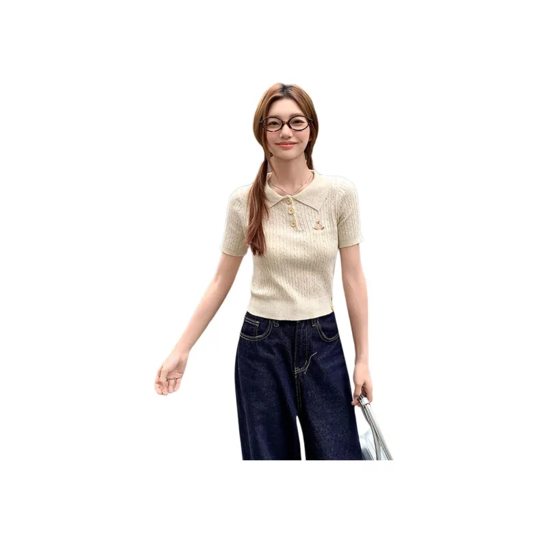 JECCI FIVE Set in Sleeve T Shirt Women's-0