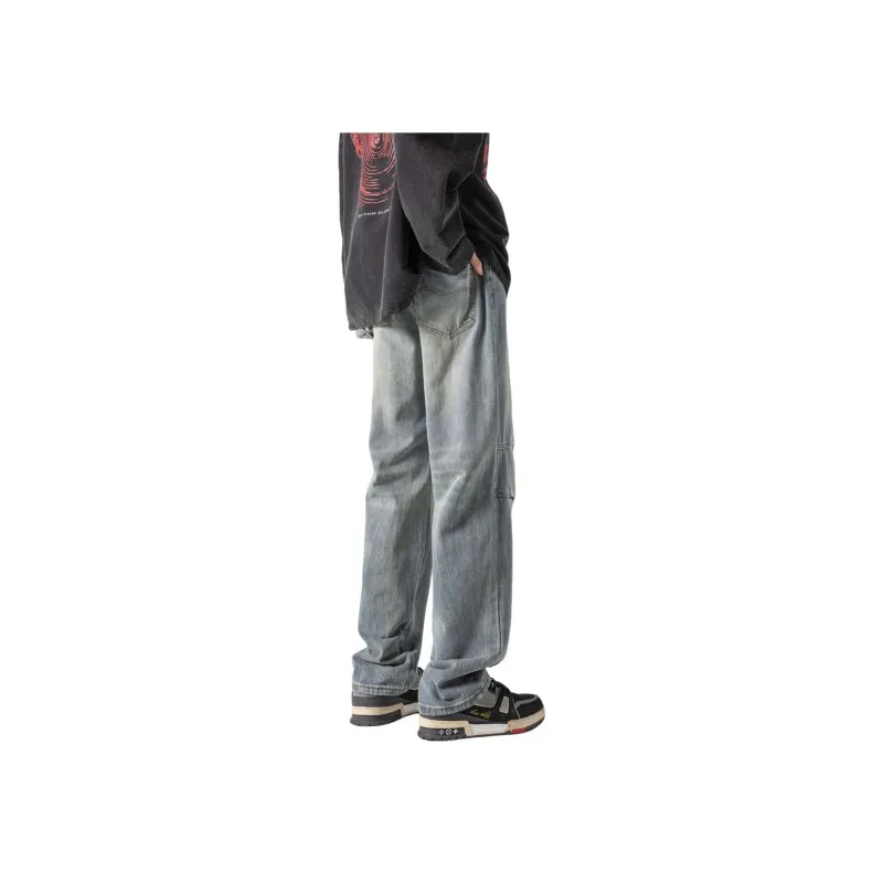 EOOVEN Jeans Unisex Blue-1