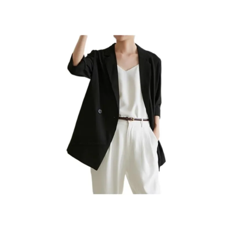 SHALLOW STREAMS Business Suit Women's Classic Black-1