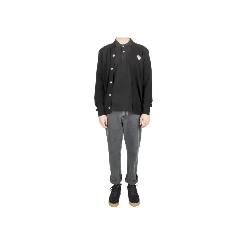 CDG Play Sweaters Men Black-2