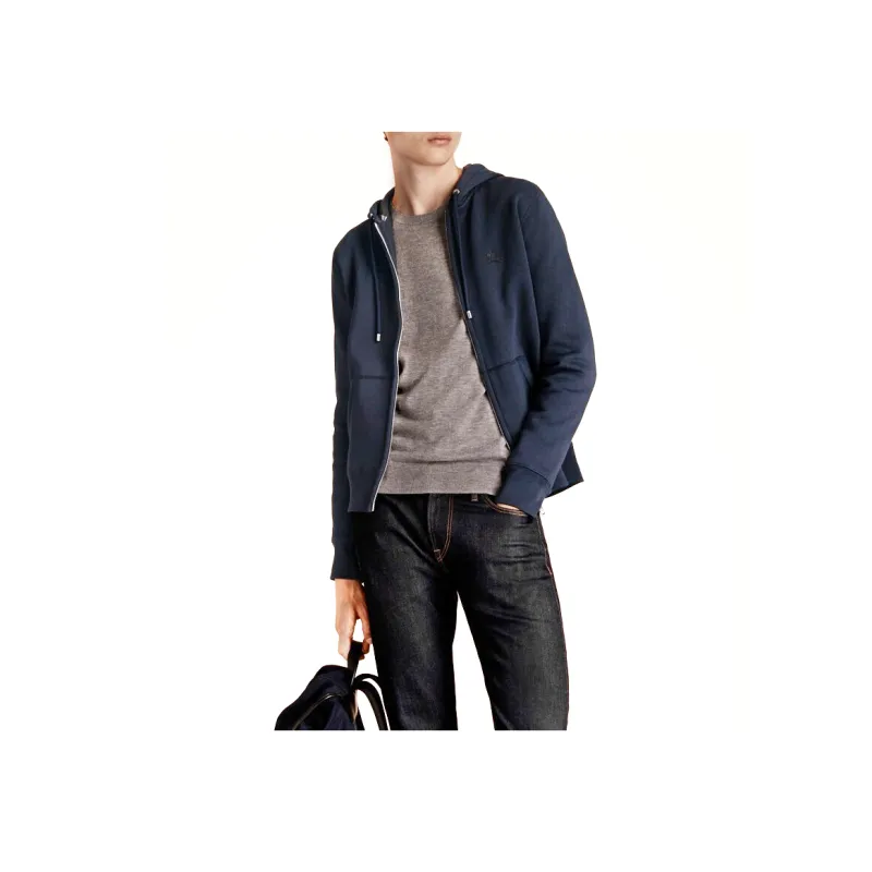 Burberry Clarendon Check Hood Zip Up Hoodie-2