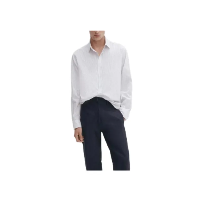 Massimo Dutti Shirt Men's Sky Blue-3
