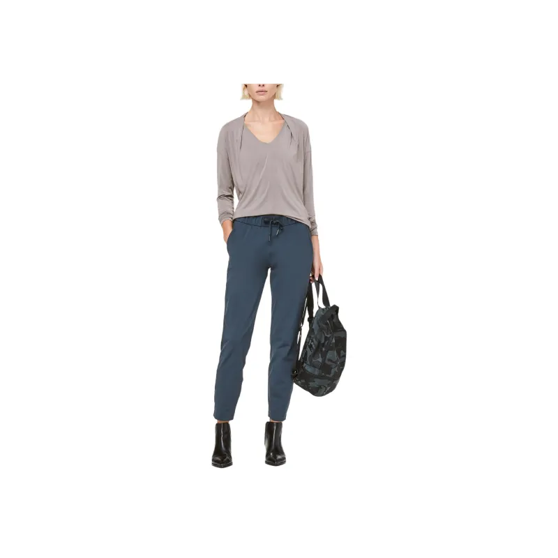 Lululemon T-Shirt Women's Gray Pink-3