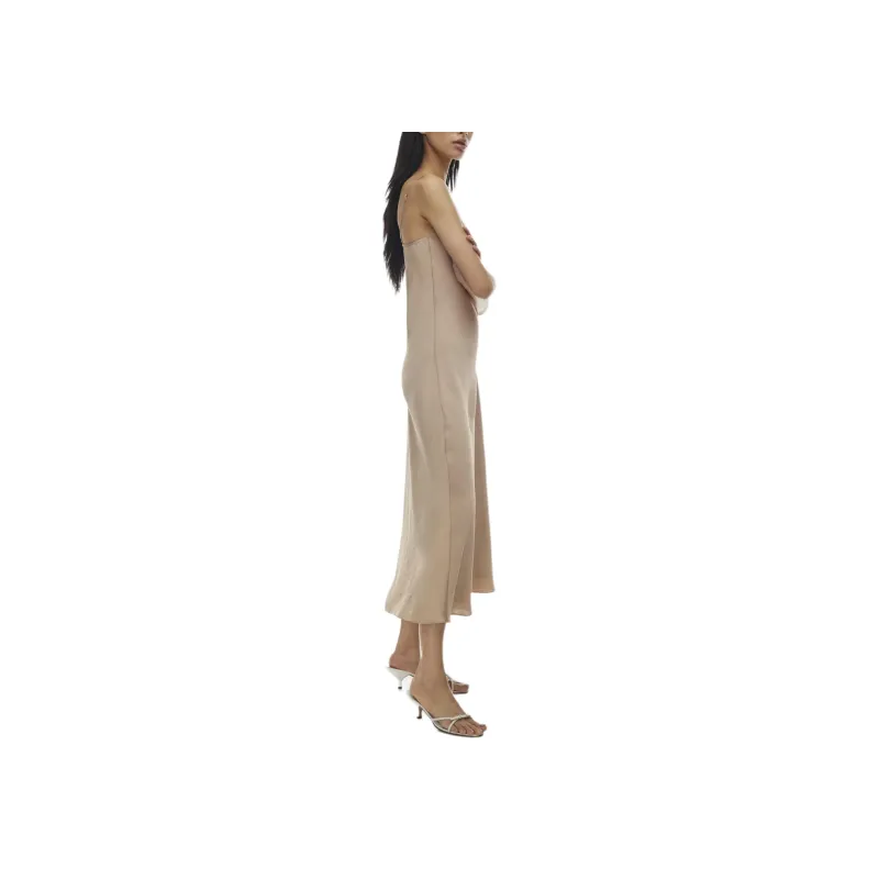 ARITZIA Wilfred New Only Slip Satin Maxi Dress Slip Dresses Women's Marmont-4