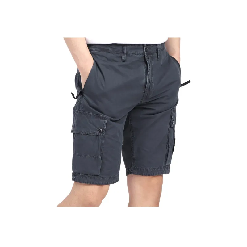 STONE ISLAND Slim Fit Cargo Bermuda Shorts-1