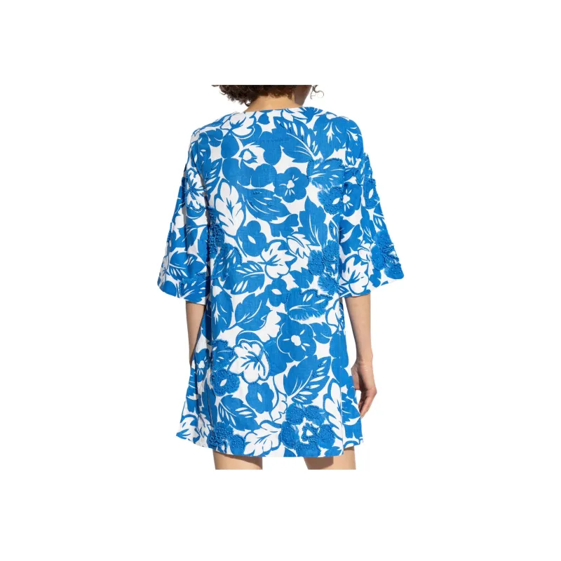 Kate Spade Floral print Half length sleeve Mini Dress-3